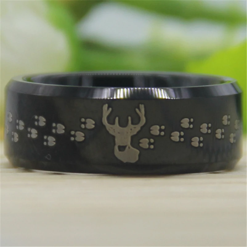 Женское Обручальное кольцо свадебное с изображением оленя|ring moon|russiaring trick |