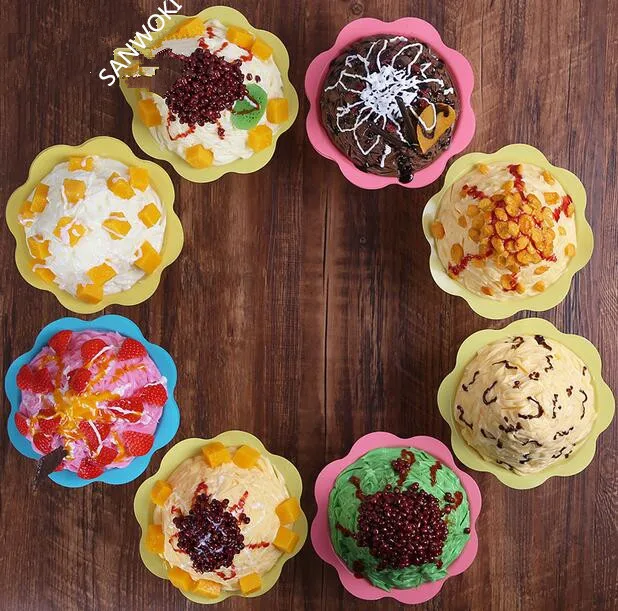 Образец для моделирования льда модель украшения Фруктового мороженого снежного