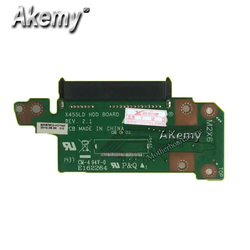 Оригинал для For Asus X455LD HDD плата REV 2 1 протестированная хорошая бесплатная