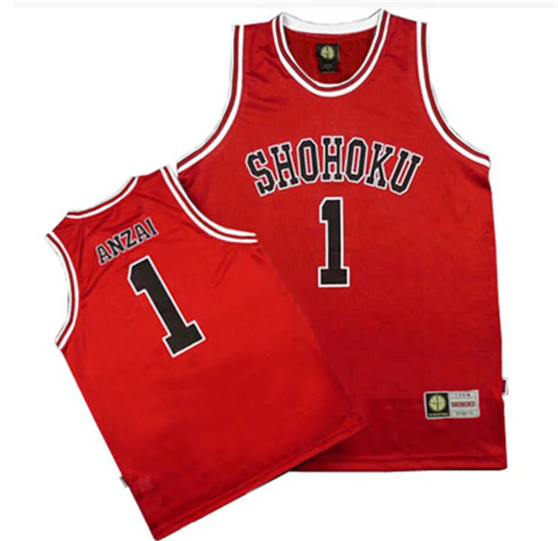 Аниме футболка Slam Dunk Akagi Hanamichi 3D короткий рукав фитнес Косплей Баскетбольная