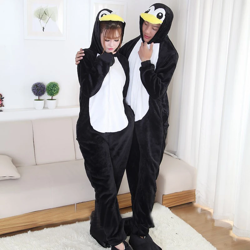 RONGTAI взрослых пижамы Все в одном Pyjama животных Костюм Косплэй Для женщин зимняя