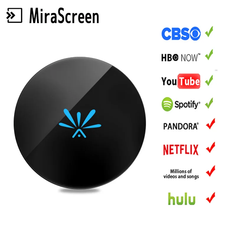 Mirascreen G6 2,4G/5G wifi Дисплей ТВ ключ приемник HDMI 1080P miracast AirPlay anycast для apple ios Android pc tablet phone