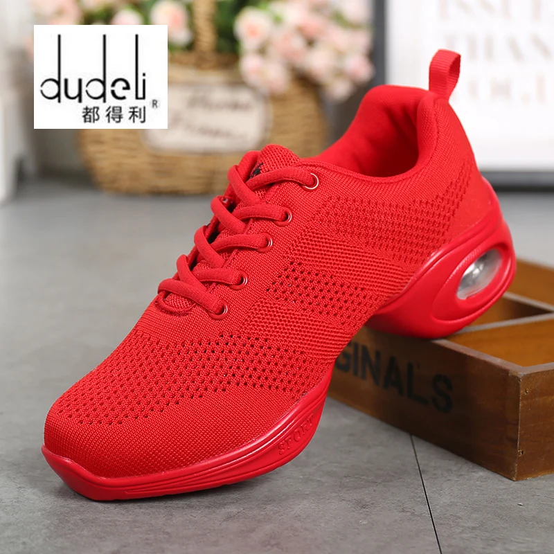 Женские кроссовки для танцев обувь джазовых сетчатые тренировок и Женская