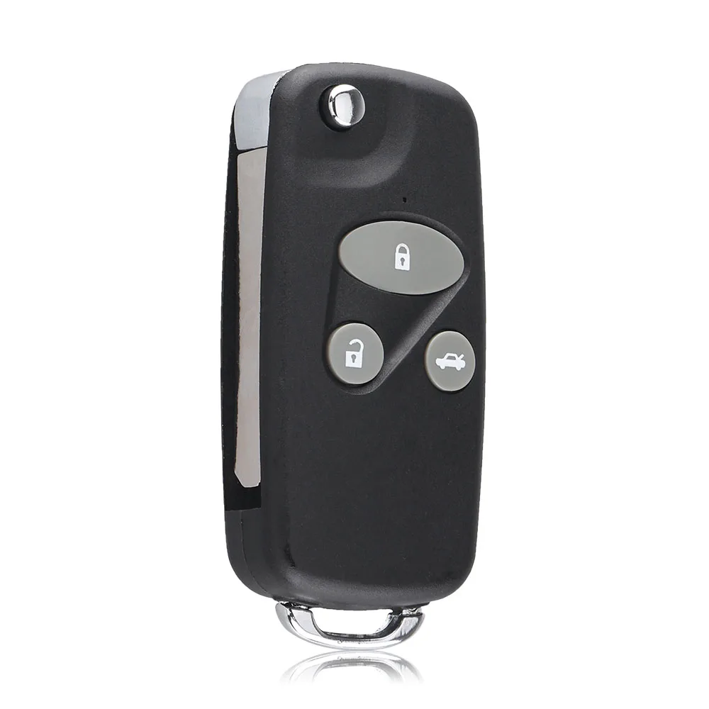 Раскладной чехол KEYYOU для автомобильного ключа модифицированный с 3 кнопками и