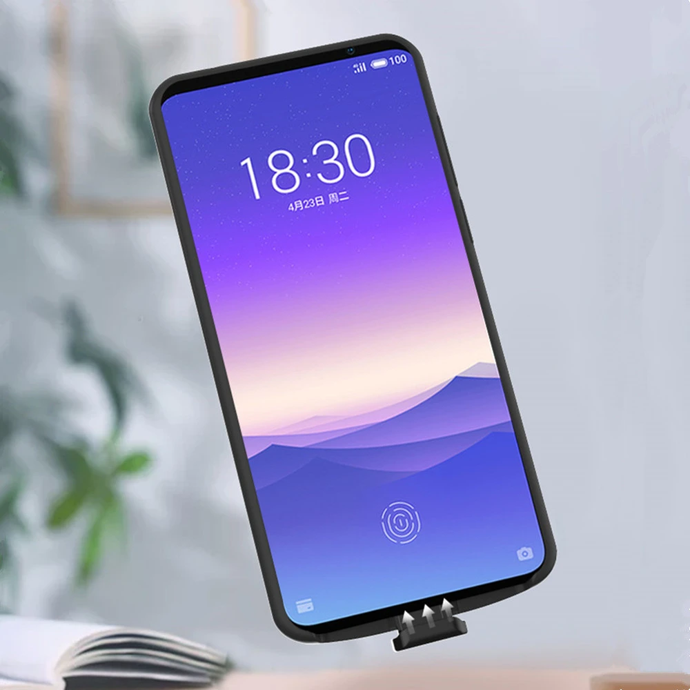 NTSPACE чехол для зарядного устройства для MEIZU16s, чехол для питания 6500 мАч, портативный внешний аккумулятор, тонкий аккумулятор для Meizu16s, чехол для зарядки