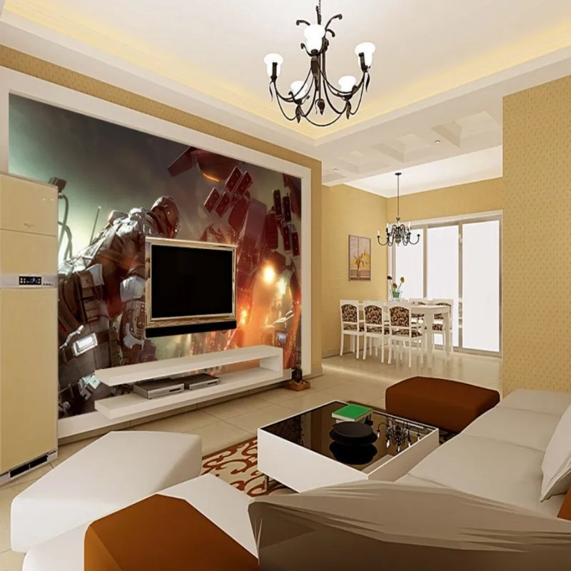 Dropship Colomac 3d настенная бумага научная фантастика городская игра поле боя сцена