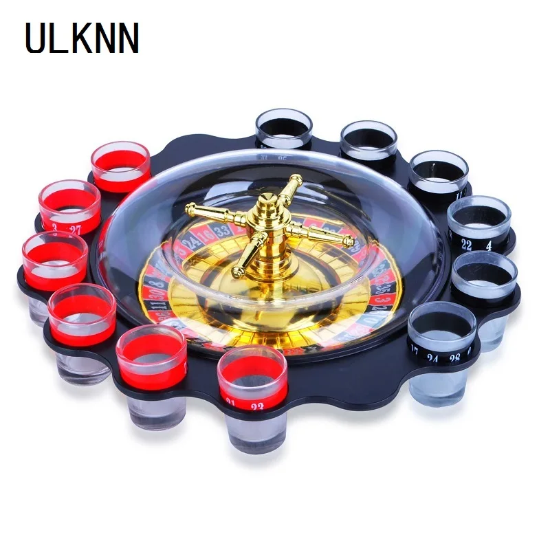 ULKNN 1 комплект рюмок стекло люкс русский спиннинг рулетка покер фишки для розлива