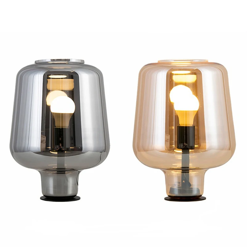 Современные стеклянные светодиодные Напольные прикроватные светильники модные