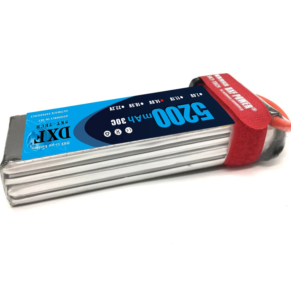 DXF 14 8 v 5200mah 30c T вилка/XT60 вилка для вертолета лодки Quodcopter дистанционного управления