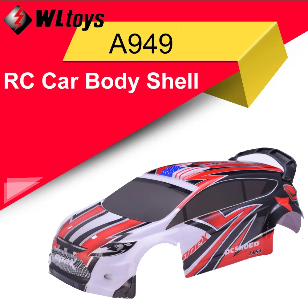 Оригинальный чехол для автомобиля WLtoys A949 1/18 Корпус Корпуса 59 60 красный синий