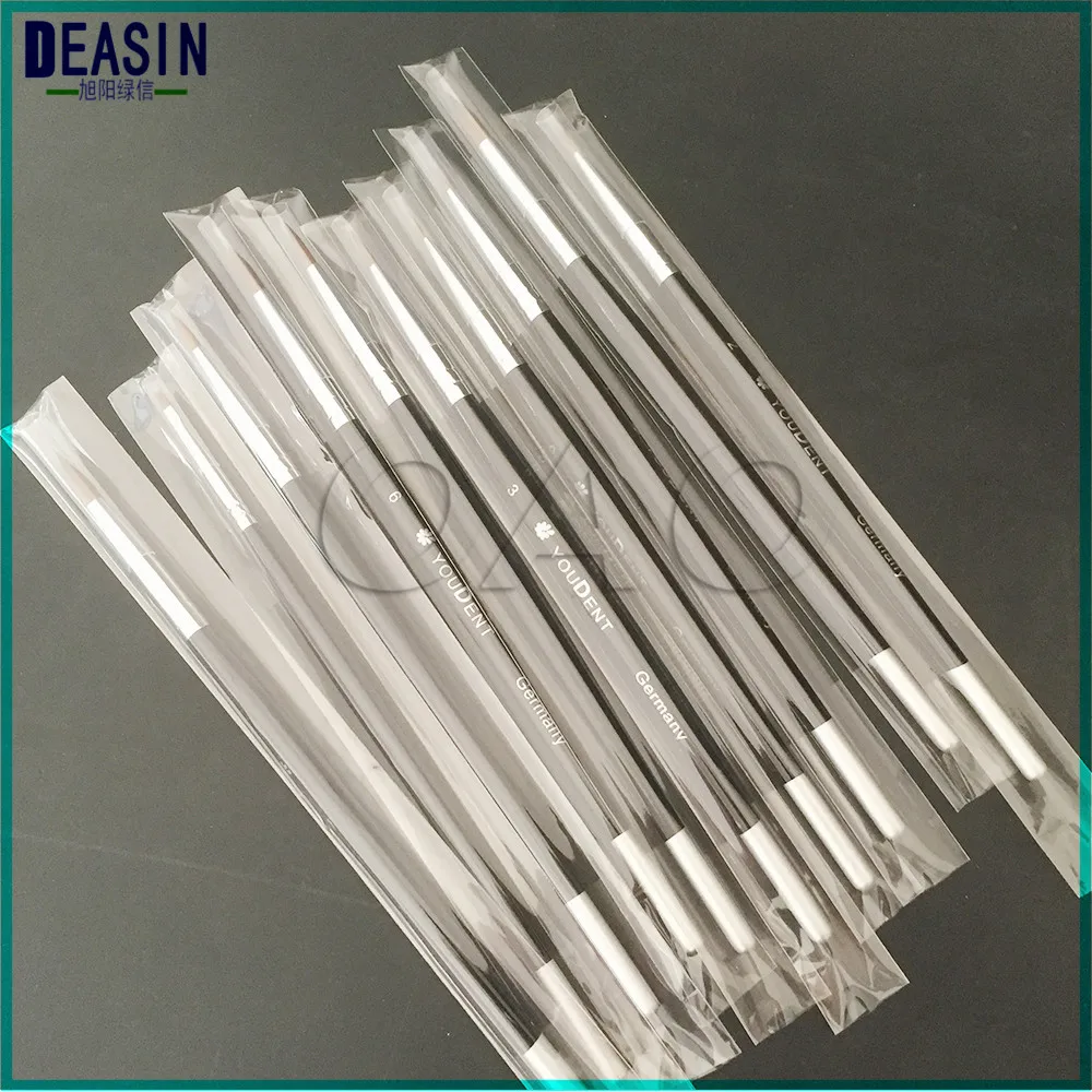 

10PCS/SET Dental Lab Porcelain Section Applying Porcelain Pen,Ceramic brush/Glazing Pen/00#/0#/1#/2#/3#/4#/5#/6#/7#/8#