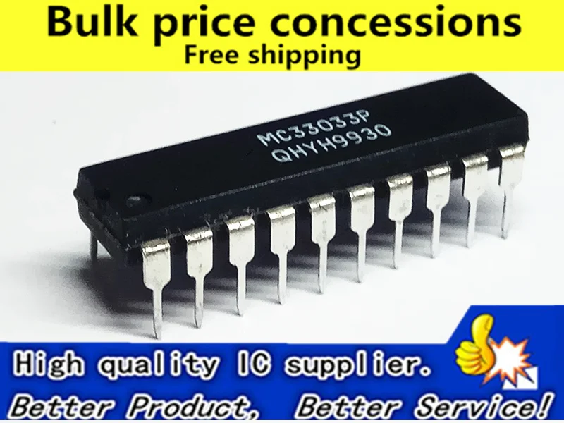 

Freeshipping 5pcs/lots MC33033P MC33033PG MC33033 DIP-20 33033 IC