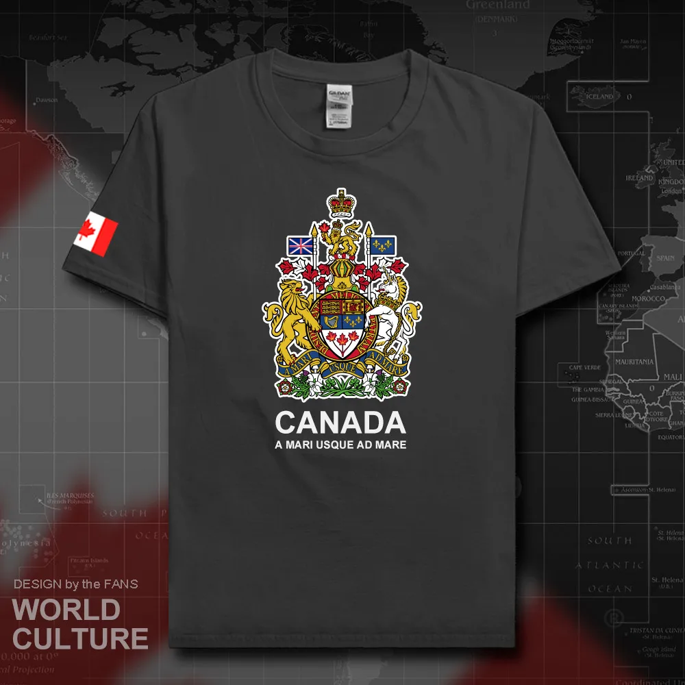 Canada Canadians t shirt men jerseys tops t-shirts 100% cotton nation team meeting fans streetwear fitness clothing homme CAN 20 | Мужская