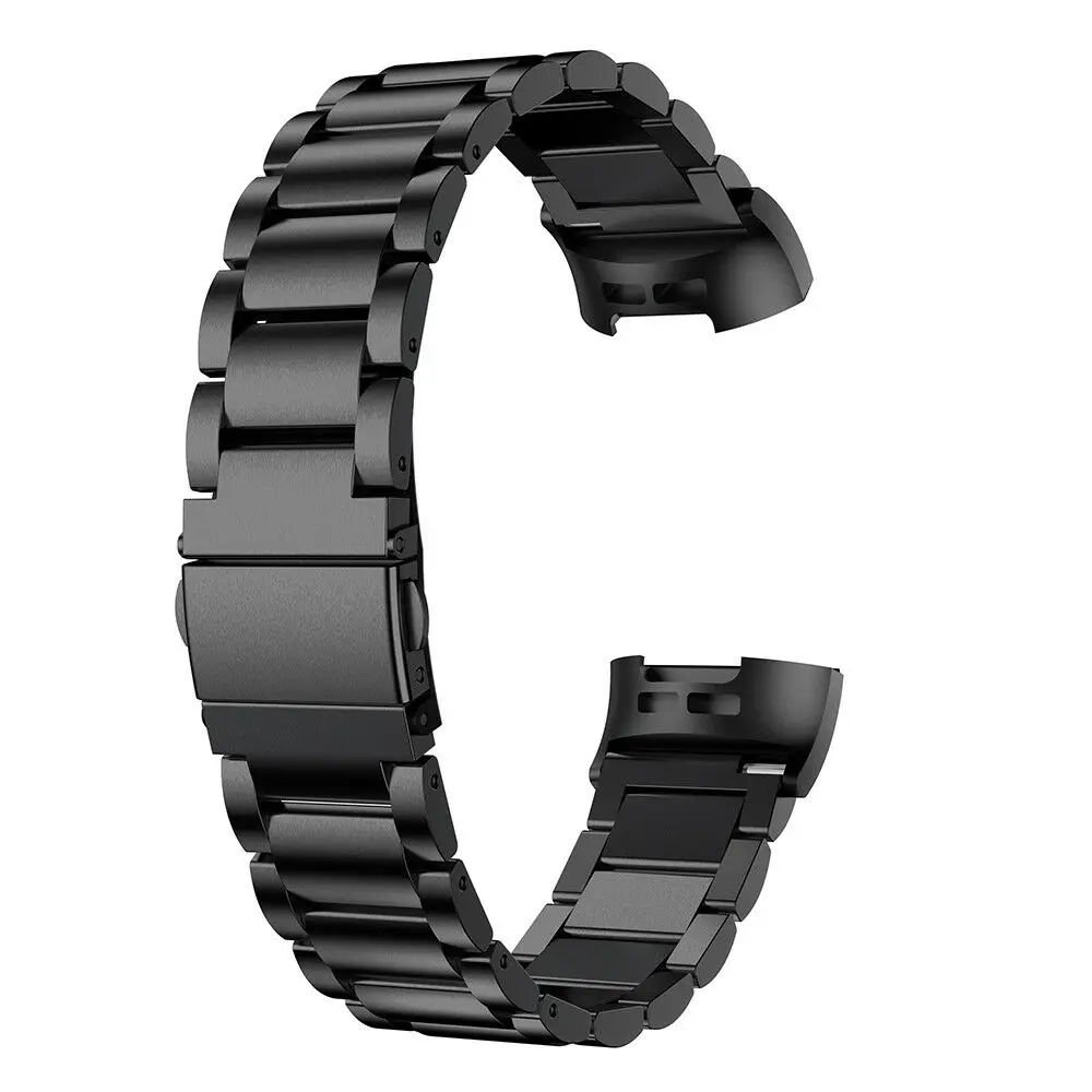 Essidi браслет из нержавеющей стали ремешок для Fitbit Charge 3 умный Браслет Петля Замена для зарядки 3 фитнес-браслет металлический ремешок