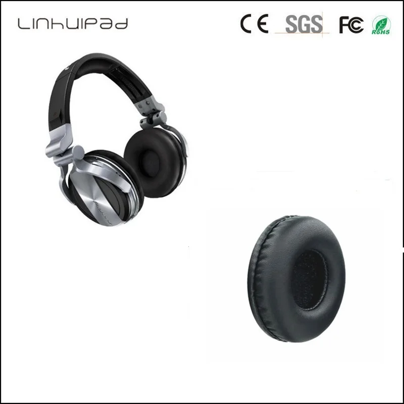 Амбушюры Linhuipad вкладыши 90 мм для наушников PIONEER HDJ2000 HDJ1000 HDJ1500 9 см|ear pads|cushion ear padsear