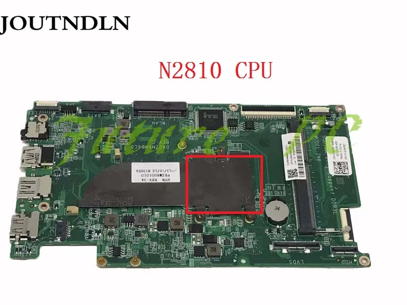 Материнская плата JOUTNDLN для ноутбука Dell Inspiron 11 3138 с процессором N2810 CN-02WF8T 02WF8T 2WF8T