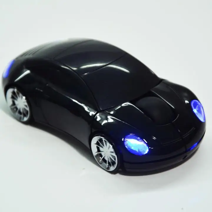 Новый 2 4G автомобиль форма Беспроводная оптическая мышь Мыши для ноутбука ПК usb