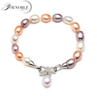 real natural freshwater pearl bracelet womentrendy cute wrist bracelet daughter birthday gift