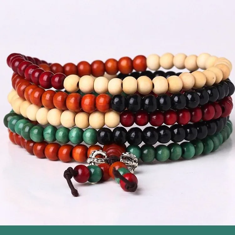 Модный браслет с подвесками для мужчин тибетский буддийский лама сандаловое