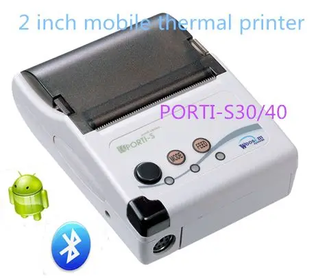 Woosim 2 'ɺndroid планшет мобильный термальный Мини bluetooth чековый принтер PORTI-S30/40 |
