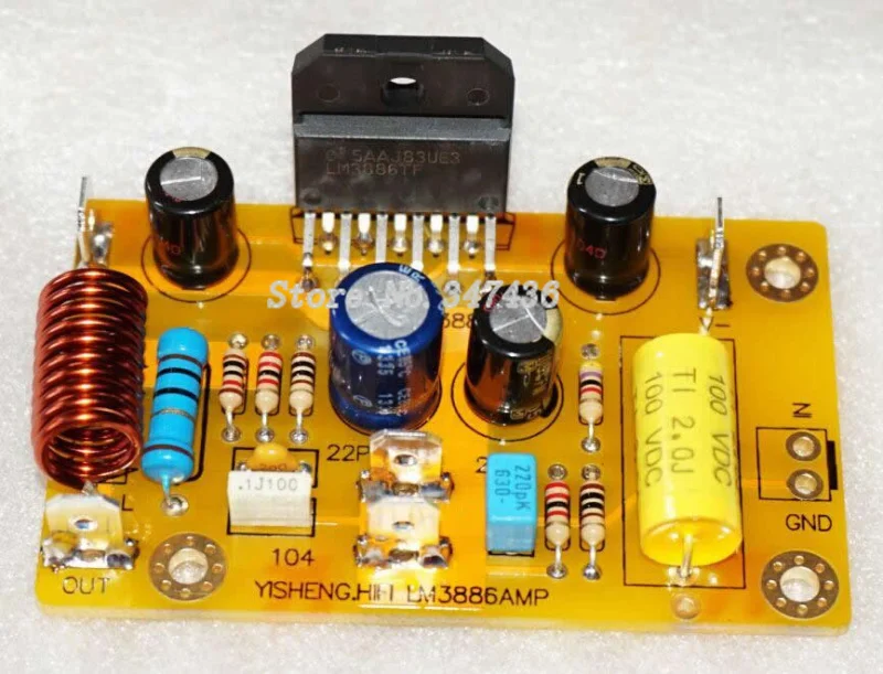 LM3886 Усилитель мощности доска/завод деталя влево/вправо комплект/игровых