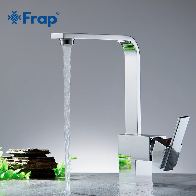 Frap горячая Распродажа 1 комплект латунный кухонный смеситель кран для холодной и