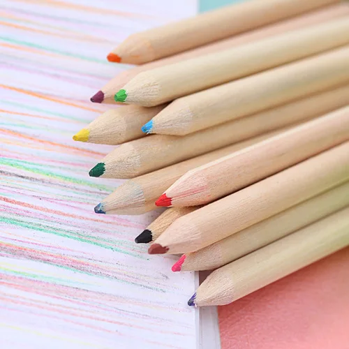 12 шт./упак. новые цветные карандаши с рисунком доктора медведя креативные