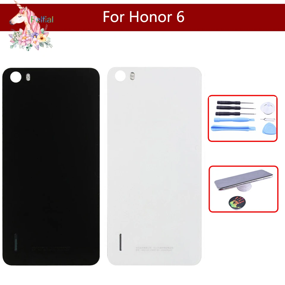 Оригинальная задняя крышка батарейного отсека для Huawei Honor 6 корпуса сменная