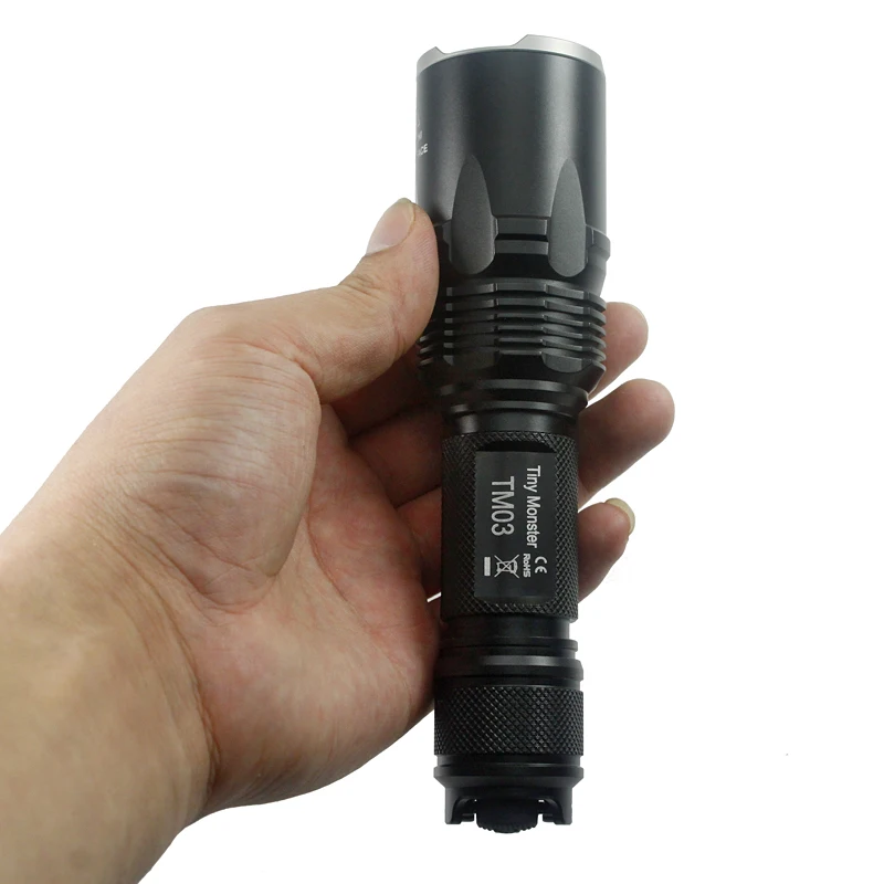 Уличный тактический фонарик NITECORE TM03 CREE XHP70 светодиодный фонарь с дальностью луча
