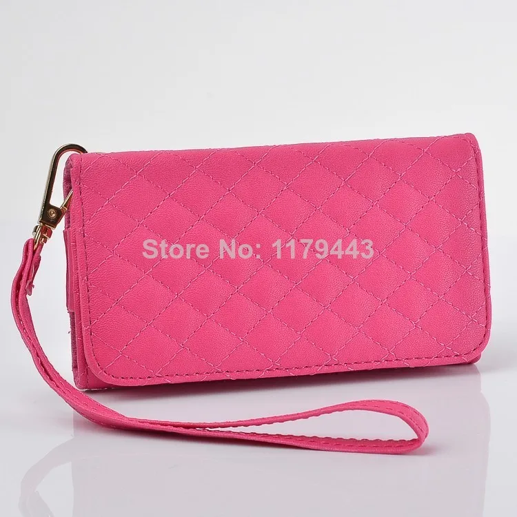 Hot Sale Fashion!Hot Portable Flip Wallet Leather Case Cover for Samsung Galaxy S4 mini LTE i9195 Free Shipping |