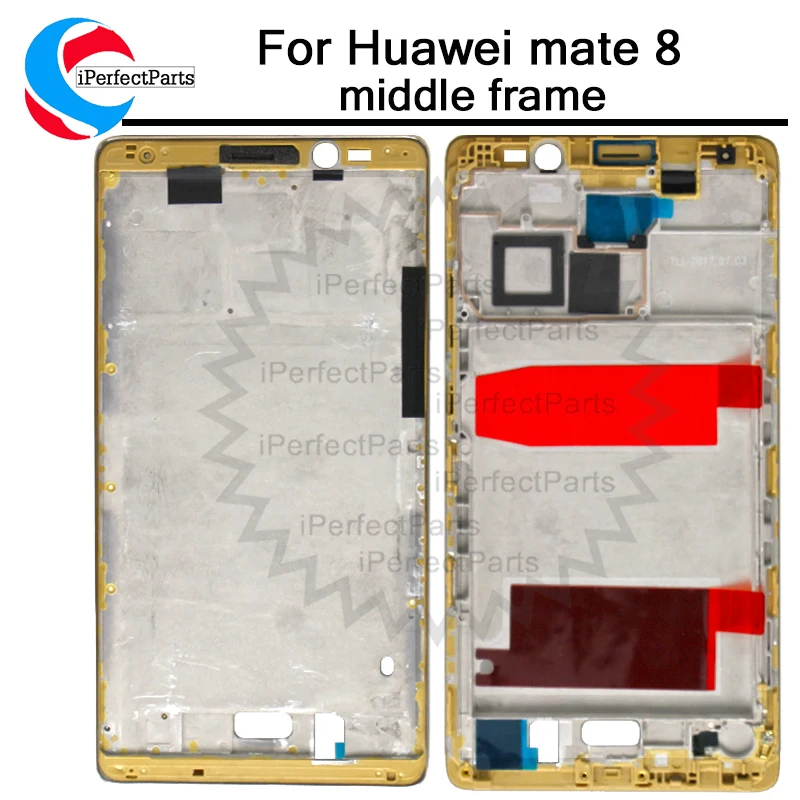 Передняя рамка ЖК дисплея для Huawei Mate 8 замена передней панели металлическая