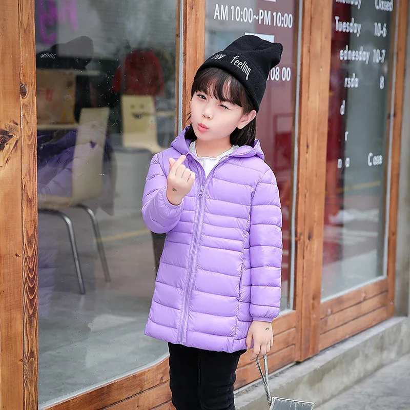 2018 new style long thin girls cotton clothing small boys and coat baby children hooded jacket casual MF-210 | Детская одежда и