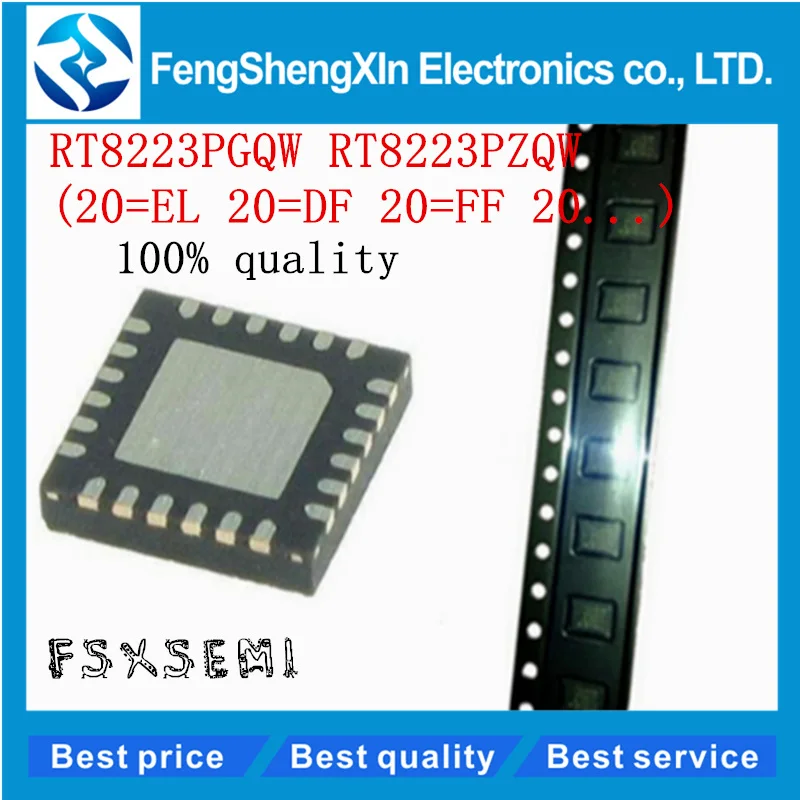 Чип RT8223PGQW RT8223PZQW RT8223P QFN ( 20 EC 20-EL 20 ED 20 = EE 20 = EA 20 = EF), 5 шт./лот