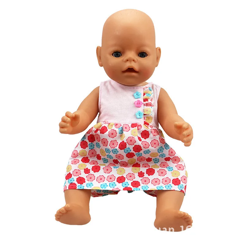Zxzdoll платье одежда подходит 43 см BABY born Zapf дети лучший подарок на день рождения |