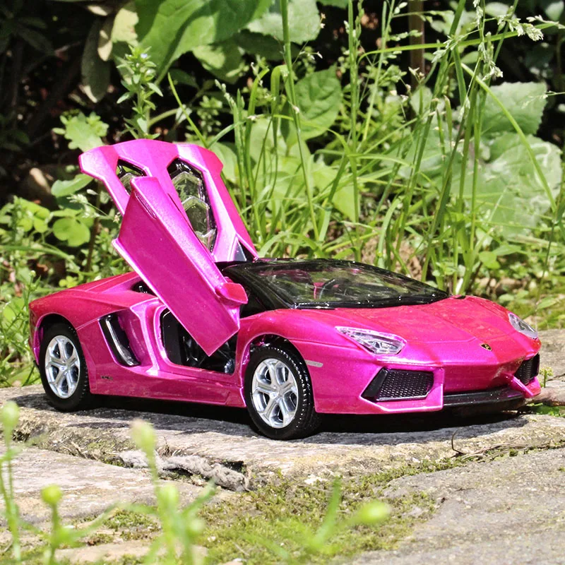 1:32 Lambo Evanta литая под давлением модель автомобиля металлический материал детской