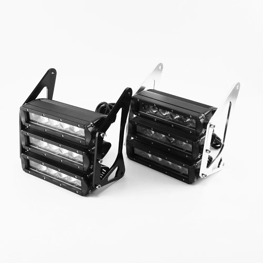 Мотоцикл трехуровневая светодиодные фары 90 W 12 V светодиодные фары обтекаемая фара головного света лампы для Honda MSX 125SF MSX125