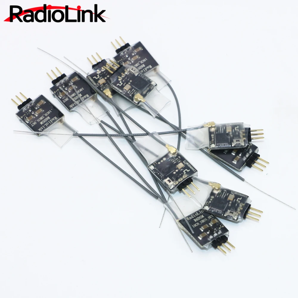 5 шт./лот Radiolink R6DSM 2 4G 10 канальный приемник DSSS FHSS спектра для передатчиков AT9 AT9S AT10
