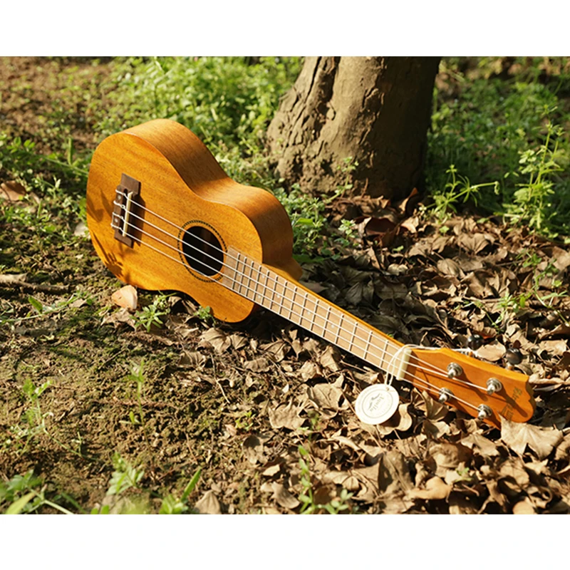 Концертная Гавайская гитара 23 дюйма Сопрано 21 дюймов Акустическая палисандр