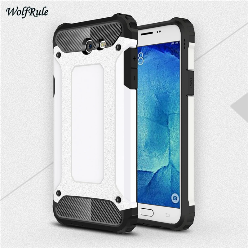 WolfRule For Case Samsung Galaxy J7 2017 Anti Knock TPU &amp PC Armor Phone J727 |