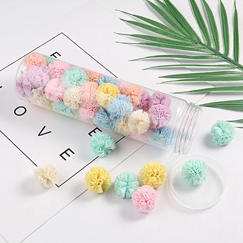25mm Lace Ball Mix Оригинальная упаковка, помпон, ручная работа, смешанные цвета макаруна, помпоны, сделай сам, мягкие меховые шарики, пушистые плюшевые помпоны, Свадебный декор, шитье, искусство - Цвет: 25mm Lace Ball Mix