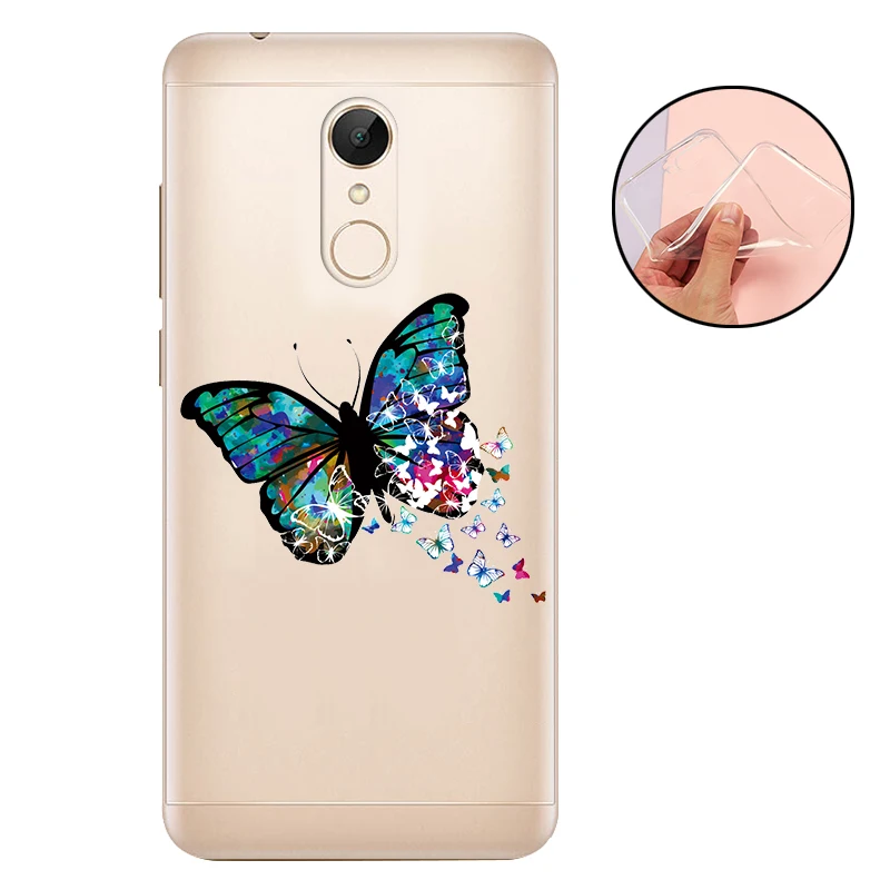 AWCDCT Чехол из ТПУ для Xiaomi Redmi 5 plus, чехол на заднюю панель для Xiaomi Redmi 5, чехол для Xiaomi Redmi 5 plus, защитный чехол для телефона, чехол s - Цвет: AWCDCT