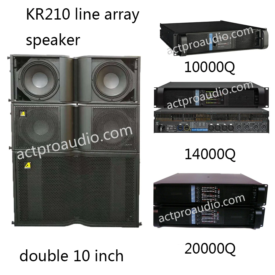Actpro аудио KARA k1 k2 двойная 8 дюймов 10 дюймов 12 дюймов 15 дюймов двухсторонняя линейная массив ampifiered звуковая система pro audio