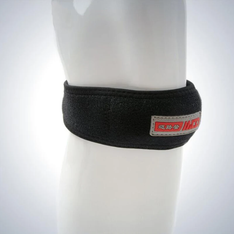 1 шт. Поддержка коленной чашечки для фитнеса пояс с эластичной повязкой