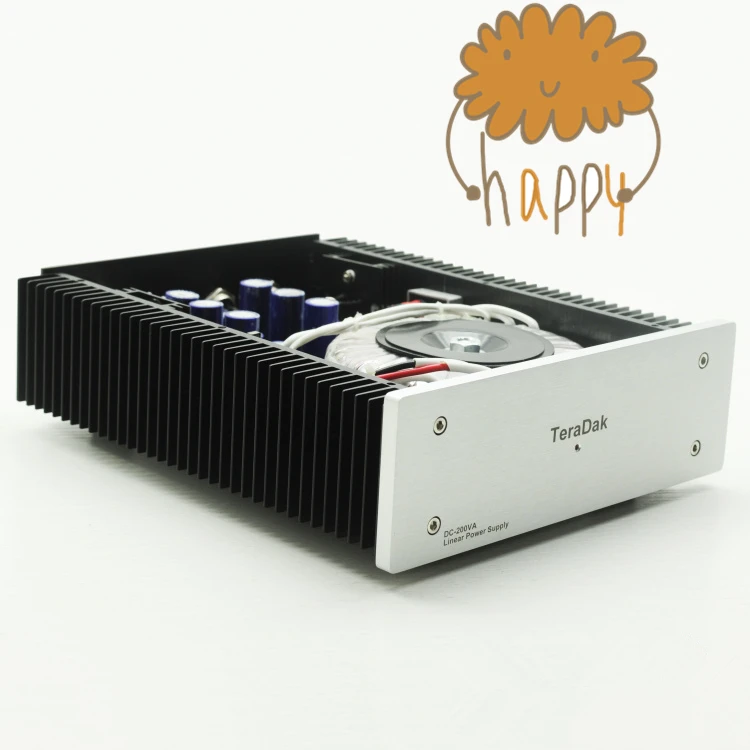 TeraDak двойной 12 V/6.5A Hifi DC-200W линейный Питание/ Обновление версии