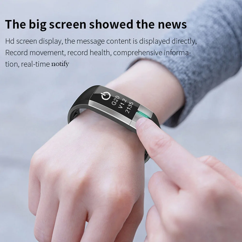 Умный Браслет измеритель ЭКГ артериального давления и пульса|wristband pulse|activity tracker