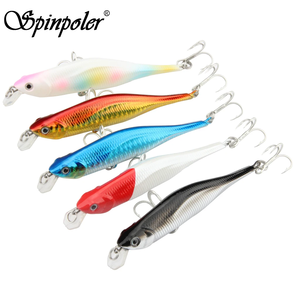 Spinpoler новые рыболовные приманки, гольян Crank 11 см 11 г. Искусственные японские жесткая приманка, воблер Swimbait популярная модель Crank Bait 5 цветов