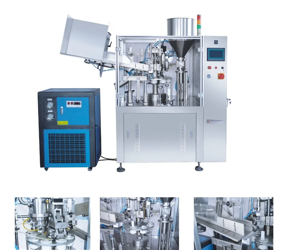 

CapsulCN,PakCN-Sel 60A Automatic Folding Plastic&Compound&Laminate Tubes Filling Sealing Machine Lotion Cream Tube Filler