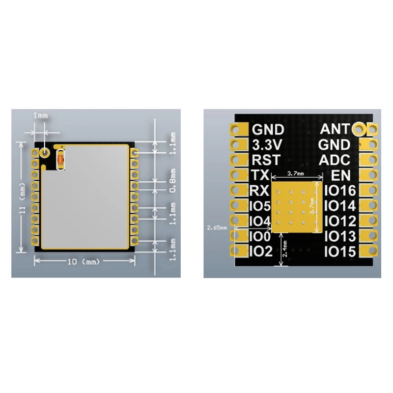 ESP-01F беспроводной WIFI модуль ESP8285 передача последовательного порта DIY |