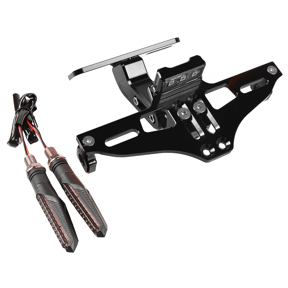 CNC Moto rcycle держатель номерного знака индикаторный кронштейн (сделай сам) со