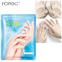 rorec 1 pair milk hand mask soft moisturizing whitening anti wrinkle remove hard dead skin hand spa skin care